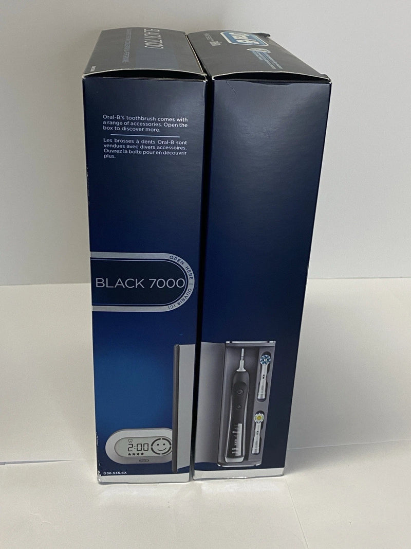 ORAL-B SMARTSERIES 7000 RECHARGEABLE TOOTHBRUSH W/BLUETOOTH SMARTGUIDE - BLACK - Like New