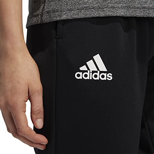 ADIDAS TEAM ISSUE SWEATPANTS WOMEN'S BLACK/WHITE SIZE XS - Like New