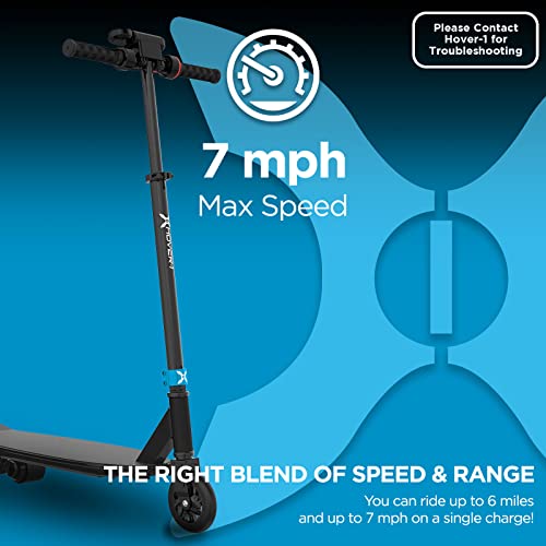Hover-1 Switch 2-In-1 Electric Scooter & Skateboard | 2.5HR Full Charge, Black - Like New