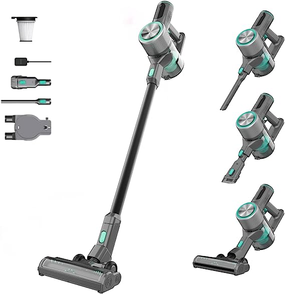 For Parts: Wyze Cordless Vacuum Cleaner 24Kpa Powerful 450W WCLVAC PHYSICAL DAMAGE