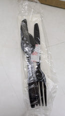 Cutlery Kits 60g HW Black FKS SP 1 ply Napkin Clear Wrap 611968 - 250 Count - Brand New