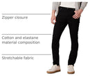 AMAZON ESSENTIALS MEN'S SKINNY FIT STRETCH JEANS - SIZE: MEN 36X32 - BLACK - Brand New