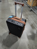 ROSAMO 24IN HARD SHELL EXPANDABLE SUITCASE - BLACK - Like New