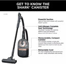 SHARK CV101 Vacuum Canister pet Anti-Allergen Seal Corded - - Scratch & Dent