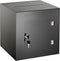 AdirOffice 12" x 12" Acrylic Ballot Box Donation Box Easy Open Rear Door - Black Like New
