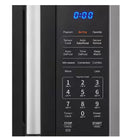 VISSANI EC042A2KJCLPF 1.5 CU.FT COUNTERTOP MICROWAVE WITH AIR FRY - BLACK/SILVER - Like New