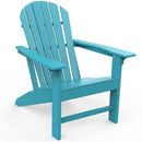 OTSUN Adirondack Chair, Large Lawn Chair, Outdoor Chair w/ Durability - Blue - Like New