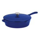CUISINART CAST IRON, COBALT, 12", CHICKEN FRYER - COBALT CI45-30CB - Like New