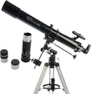 Celestron PowerSeeker 80EQ Manual German Equatorial Telescope, 80mm Aperture Like New