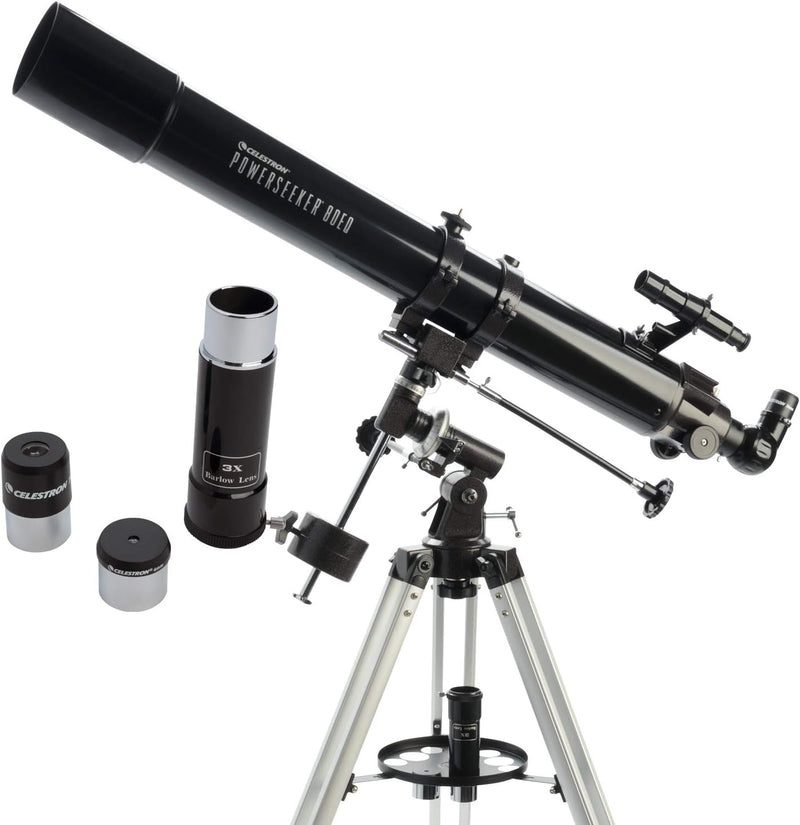 Celestron PowerSeeker 80EQ Manual German Equatorial Telescope, - Scratch & Dent