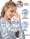 WOMEN'S SUN SHIRTS LONG SLEEVE ATHLETIC JACKETS UPF 50+TOP,THUMB HOLES - S - Brand New