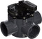 Pentair 263037 3-Way PVC 1-1/2 inch 2 inch slip Pool Spa Diverter Valve - Black Like New