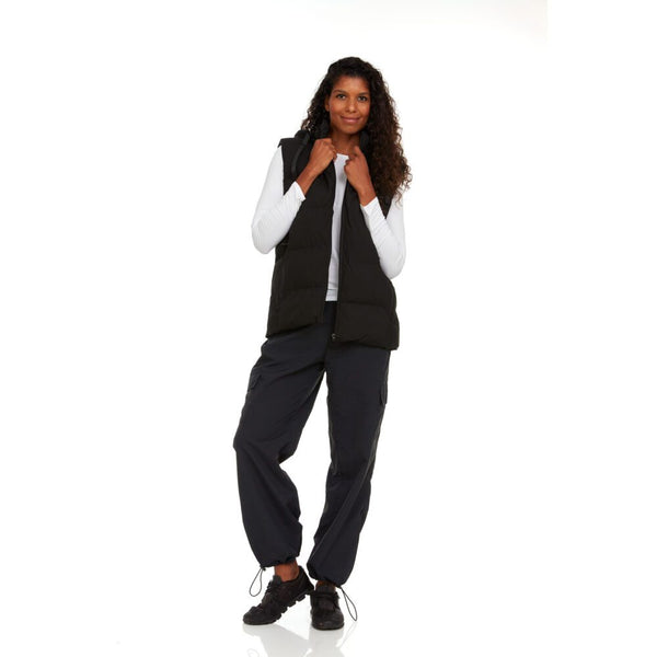 HELIOS – The Heated Coat – PAFFUTO Style – Women's - Black - 2XL (XXL) - 166727 - Like New