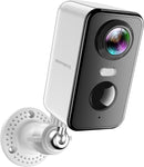 ZEEPORTE Security Camera Outdoor 1080P HD Wireless Rechargeable - Scratch & Dent