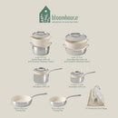Bloomhouse 12 Piece Triply Stainless Steel Pots and Pans Cookware Set - Like New