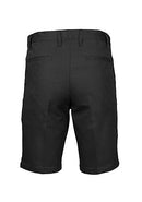 GALAXY BY HARVIC MEN'S COTTON STRETCH SLIM FIT CHINO SHORTS SIZE: MEN 32 - BLACK - Brand New