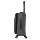 SKYLINE SOFTSIDE CARRY ON SPINNER SUITCASE - GRAY HEATHER - Scratch & Dent