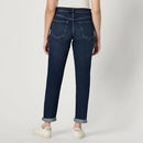 AMAZON ESSENTIALS WOMEN'S MID-RISE CLASSIC-ROLL CROP JEANS SIZE 29W X 30L - Like New