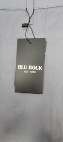 BLU ROCK MEN'S FLEX STRETCH COTTON CARGO PANTS - SIZE: MEN 44 - GRAY - Brand New