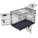 PRECISION PET 30 by 19 by 22-Inch 3-Door Great Crate Copper Hammertone Finish - Brand New