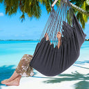 Y-STOP Hammock Chair Hanging Rope Swing Chair, Max 500 Lbs, 2 Seat Cushions - Like New