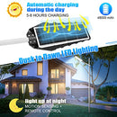 Juyace 600W LED Solar Street Light Outdoor Waterproof, 990 LEDs B09QHR8385 - Like New
