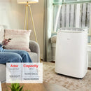 LG 10,000 BTU (DOE) DUAL INVERTER SMART WI-FI ENABLED PORTABLE AC - WHITE - Brand New
