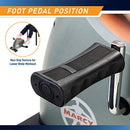 Marcy Under Desk Mini Pedal Leg and Arm Exercise Cycle NS-909 - GREY/ORANGE - Like New