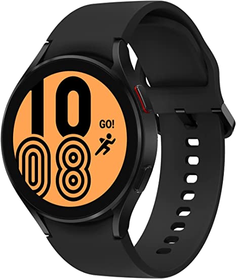 Samsung Galaxy Watch 4 44mm Smartwatch with extra band - Black - Like New