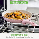 GREENLIFE SOFT GRIP HEALTHY CERAMIC 12" FRYING SKILLET, CC005267-001 - PINK - Like New