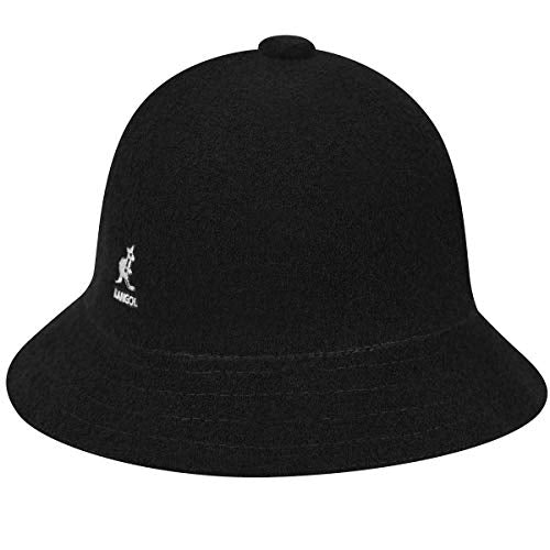 0397BC KANGOL MEN, WOMEN BERMUDA CASUAL SMALL - BLACK - Like New
