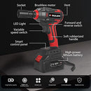 SHAWLAM CORDLESS IMPACT WRENCH 1/2 INCH IMPACK GUN 21V IMPACT DRIVER - RED - Like New