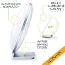BEURER TL50 DAYLIGHT LAMP UV-FREE LAMP WITH NATURAL BRIGHT SUN LIGHT, 3PC - W/S - Like New