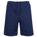 JUMP START MEN'S MESH ATHLETIC PERFORMANCE SHORTS - SIZE: MEN SMALL - NAVY - Brand New