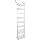 HOUSEHOLD ESSENTIALS SMART DESIGN 8-TIER OVER THE DOOR HANGING PANTRY ORGANIZER - Like New