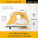 OLISO TG1600 PRO PLUS 1800 WATT IRONING - YELLOW - Like New