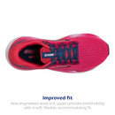 Brooks Womens Glycerin 21 Neutral Running Shoe Raspberry Estate Blue Size 7 - Like New