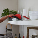 DIRT DEVIL QUICK FLIP CORDLESS VACUUM CLEANER - RED/BLACK - Like New