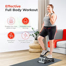 Sunny Health & Fitness Mini Stepper for Exercise at Home - Gray - Like New