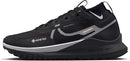 NIKE WOMEN'S PEGASUS TRAIL 4 GORE-TEX WATERPROOF TRAIL -7.5 - BLACK/WOLF GRAY - Like New
