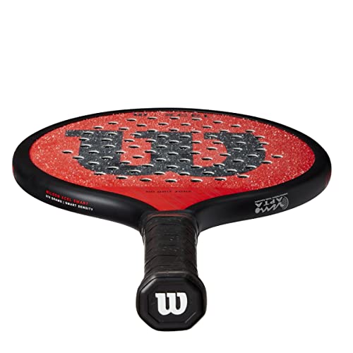 Wilson Xcel Smart V3 Platform Tennis Paddle - Red/Black, Size: 4 5/8 - Like New