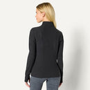 AMAZON ESSENTIALS WOMEN'S ATHLETIC PERFORMANCE LIGHTWEIGHT ZIP UP JACKET - BLACK - Brand New