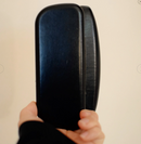 COACH HARD LEATHER SUNGLASSES CASE - BLACK - Like New
