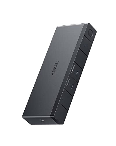 ANKER 568 USB-C DOCKING STATION 11-IN-1 HUB 100W CHARGE 40GBPS A8399 - GRAY - Like New
