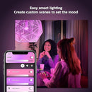 Philips Hue Smart 60W A19 LED Bulb 2 Pack 800LM Hue App - White/Ambiance - Like New