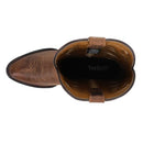 566112M Laredo Womens Maddie Embroidered Black Shaft Width 11" Distressed Tan - Like New