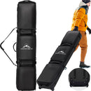 TUYOHW DOUBLE ROLLING SKI BAG PADDED WATERPROOF WHEELED SKI BAG SNOWBOARD/165 CM - Like New