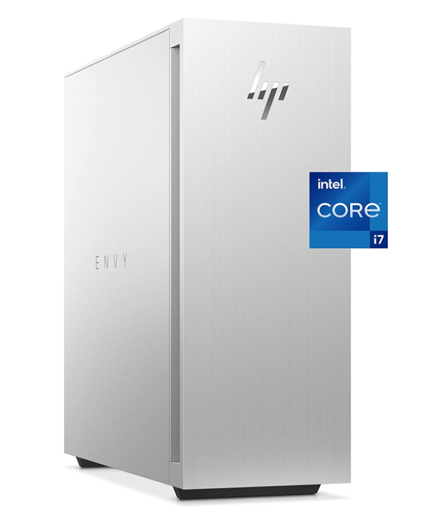 HP ENVY DESKTOP TE02-0187C I7-12700 32GB 512GB SSD 1TB HDD RTX 3060 TI - SILVER - Like New