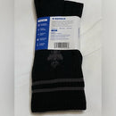 BOMBAS UNISEX SOCKS - BLACK/ GRAY - SIZE: MEN L - Like New