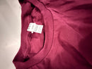AMERICAN APPARAL AMERICAN APPAREL T SHIRT 2XL RED BURGUNDY - BURGUNDY - Like New